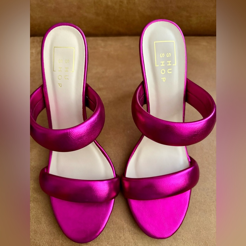 Shu Shop Women's Georgia Shoes. Fuchsia. Size 8. NIB - Picture 6 of 9